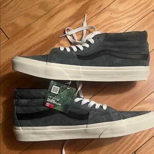 Size-11,5 VANS SK8-MID “PIG SUEDE 2-TONE UTILITY TURBULENCE” New